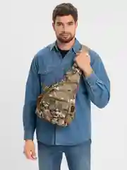 Зелёный хаки сумка мужская, походная, для активного отдыха