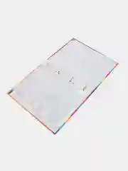Портфолио для дошкольника, папка, А4, 4 кольца, 20 файлов, девочка, Brauberg, 115237