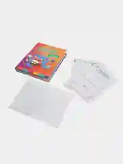 Портфолио для дошкольника, папка, А4, 4 кольца, 20 файлов, девочка, Brauberg, 115237