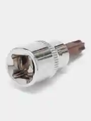Набор торцевых головок с запрессованными вставками TORX (звездочки) 11 штук от T10 до T60