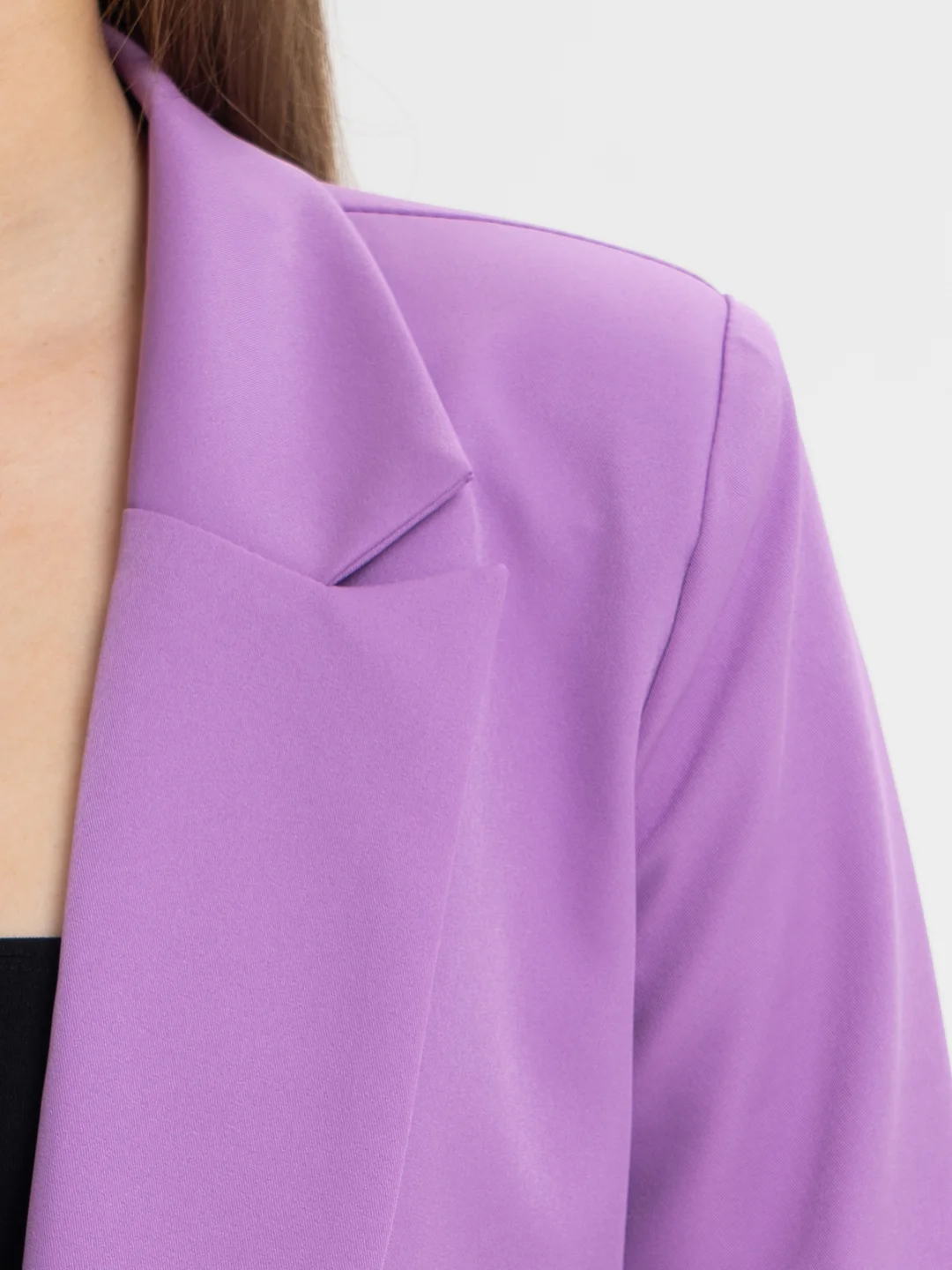 Лавандовый костюм классический деловой женский Blazer