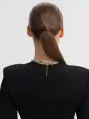 Зеленый бусы из камня