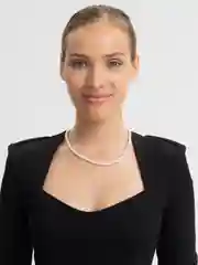 Серебряный колье, ожерелье из жемчуга