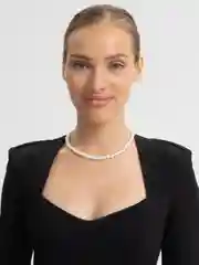 Слоновая кость колье, ожерелье из жемчуга