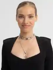 Прозрачный подвеска на шею