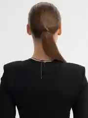 Бордовый подвеска на шею