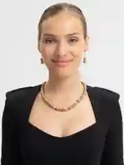 Горчичный подвеска на шею