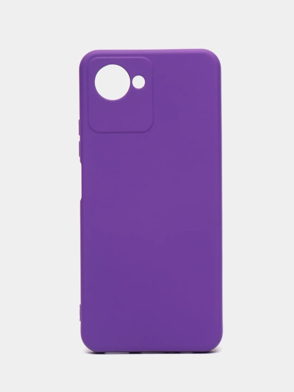 Силиконовый чехол для Realme C30 C30S Narzo 50i Prime (Реалми С30С Нарзо 50И прайм), Silicone Cover с мягкой подкладкой