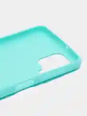 Бирюзовый чехол Samsung A22, A50, A52, силиконовый матовый