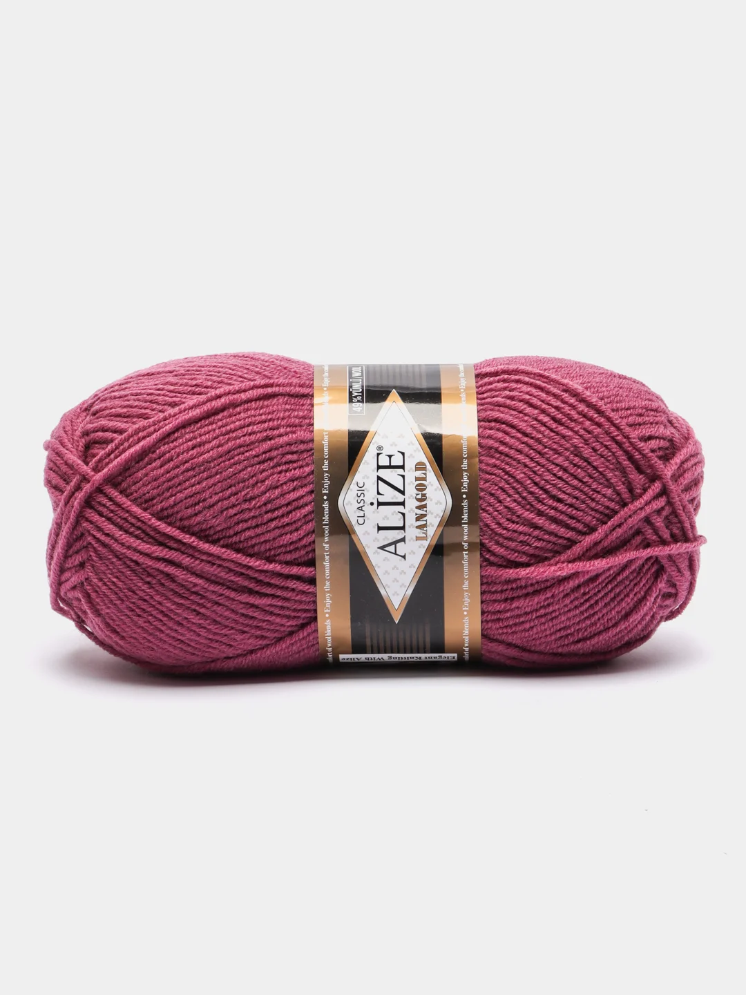 Пряжа Alize Lanagold, 49% шерсть, 51% акрил, 100 г / 240 м