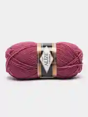 Пряжа Alize Lanagold, 49% шерсть, 51% акрил, 100 г / 240 м