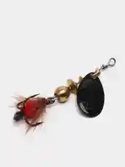 Серебряный блесна Mepps AGLIA MOUCHE