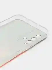 Светло-бежевый силиконовый чехол на Xiaomi Redmi 9T / Редми 9Т прозрачный, с рисунком, защита камеры