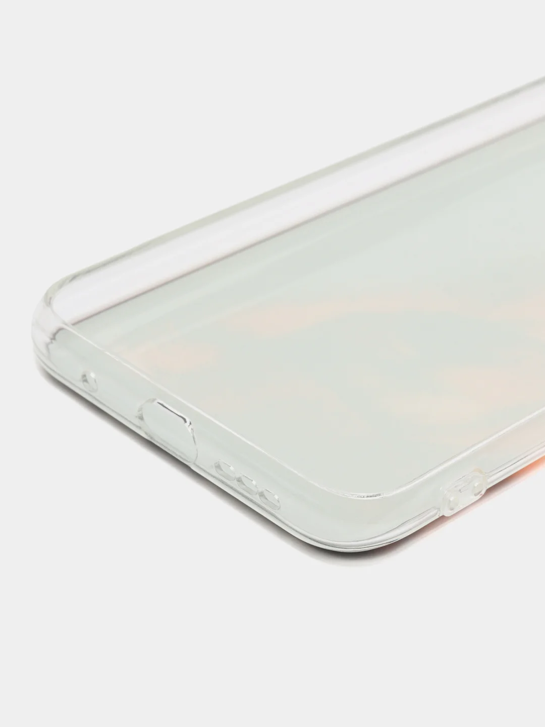 Светло-бежевый силиконовый чехол на Xiaomi Redmi 9T / Редми 9Т прозрачный, с рисунком, защита камеры