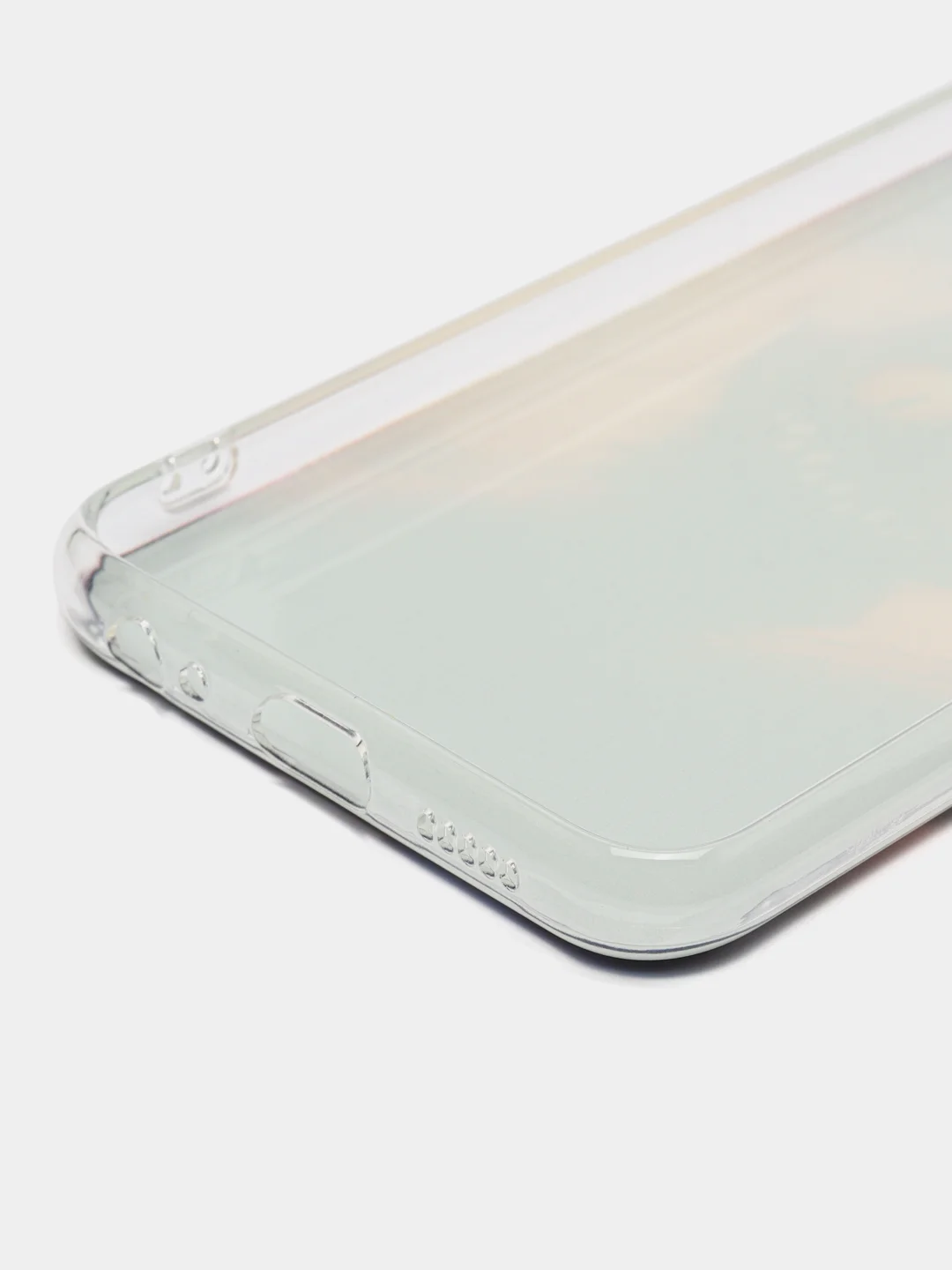 Индиго чехол на Tecno Spark Go 2022/8C/9 / Текно Спарк Гоу 2022/8С/9 прозрачный, с рисунком