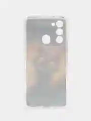 Индиго чехол на Tecno Spark Go 2022/8C/9 / Текно Спарк Гоу 2022/8С/9 прозрачный, с рисунком