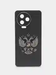 Приглушённый хаки чехол на Infinix Note 12 Pro 4G/Note 12 2023 / Инфиникс Нот 12 2023 прозрачный, с рисунком