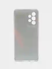 Красный чехол на Samsung Galaxy A53 5G / Галакси А53 5G прозрачный, с рисунком, защита камеры