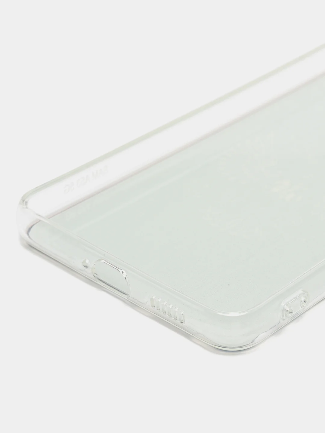 Приглушённый хаки чехол на Samsung Galaxy A53 5G / Галакси А53 5G прозрачный, с рисунком, защита камеры