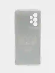 Приглушённый хаки чехол на Samsung Galaxy A53 5G / Галакси А53 5G прозрачный, с рисунком, защита камеры
