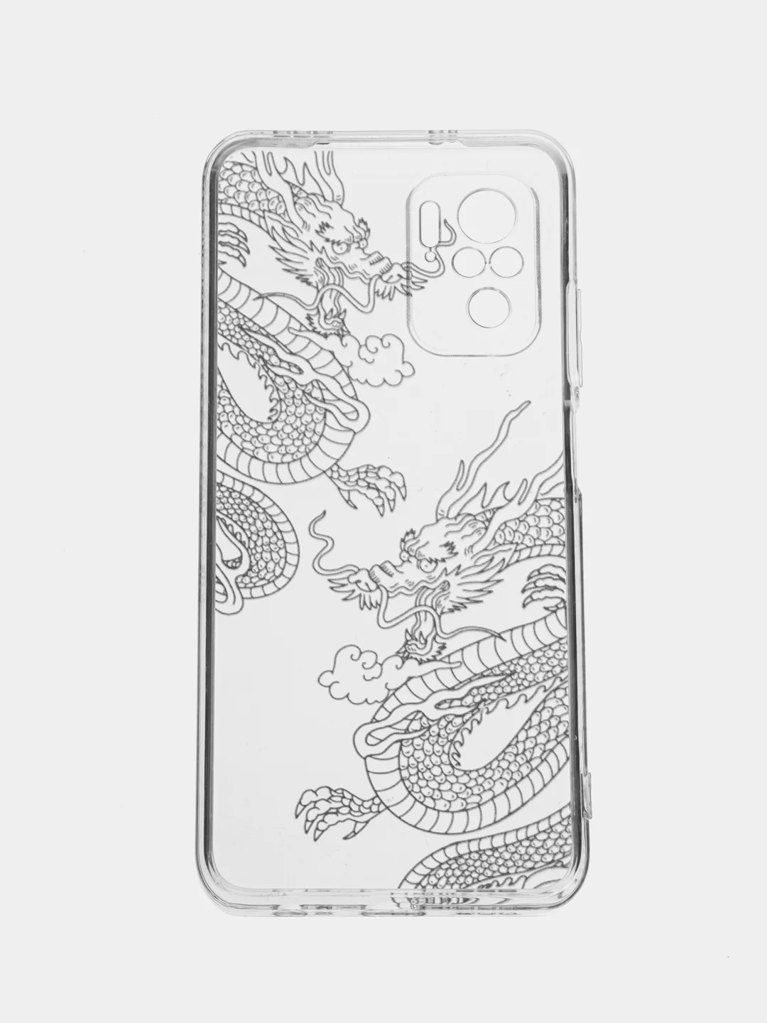 Пудровый чехол на Xiaomi Redmi Note 10/Note 10S/Poco M5s / Сяоми Редми Нот 10/10С с рисунком