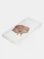 Бежевый чехол на Xiaomi Redmi Note 10/Note 10S/Poco M5s / Сяоми Редми Нот 10/10С с рисунком