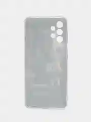 Оливковый силиконовый чехол на Samsung Galaxy A13 4G / Самсунг А13 4G прозрачный, с рисунком