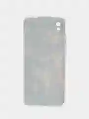 Тёмно-бордовый силиконовый чехол на Xiaomi Redmi 9A / Сяоми Редми 9А прозрачный с рисунком, защита камеры