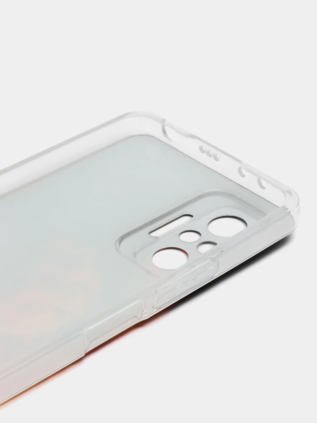 Светло-бежевый чехол на Xiaomi Redmi Note 10 Pro / Сяоми Редми Нот 10 Про прозрачный, с рисунком
