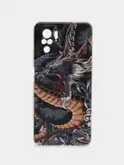 Марсала чехол на Xiaomi Redmi Note 10/Note 10S/Poco M5s / Сяоми Редми Нот 10/10С с рисунком