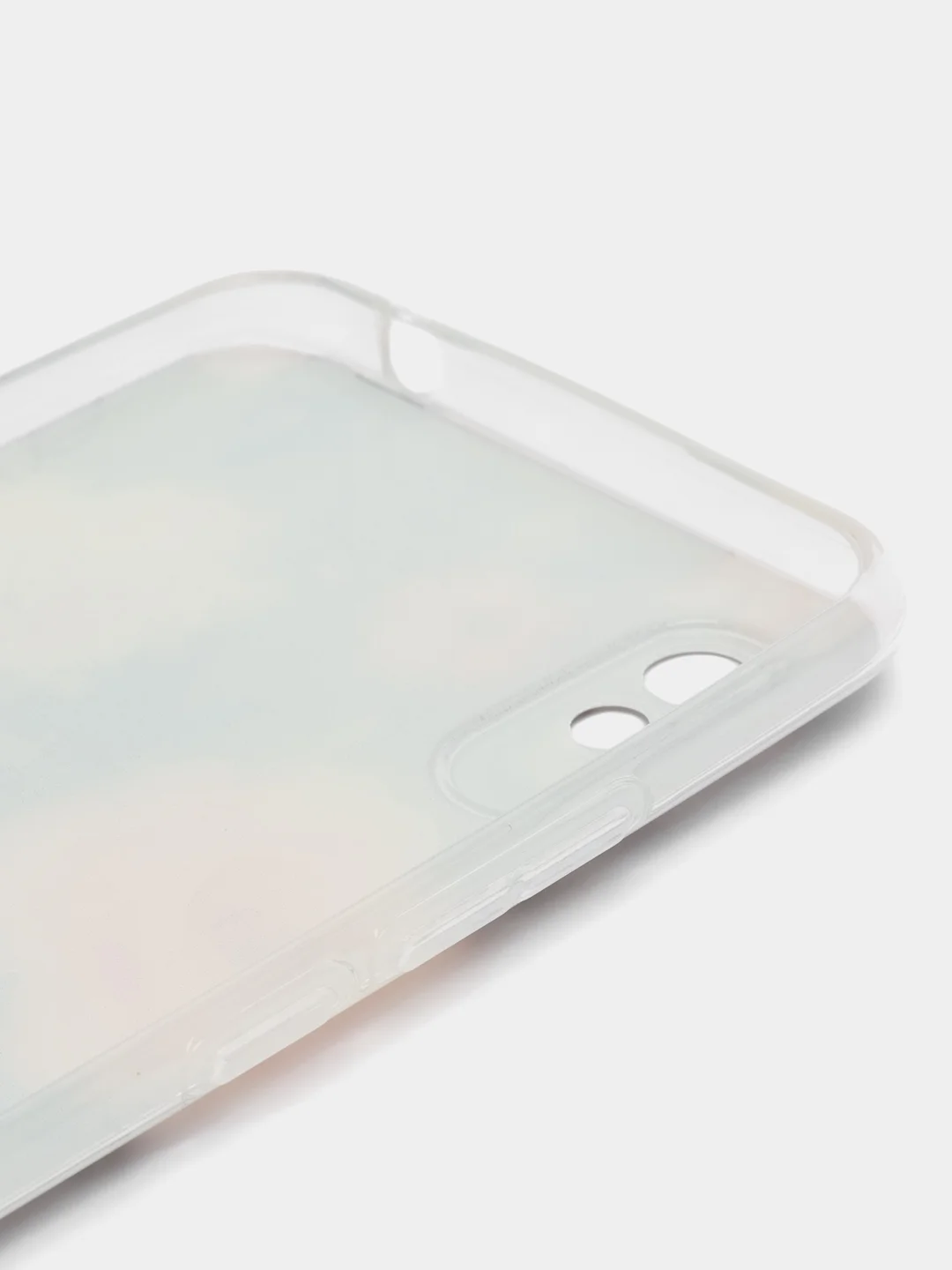 Кораллово-розовый силиконовый чехол на Xiaomi Redmi 9A / Сяоми Редми 9А прозрачный с рисунком, защита камеры