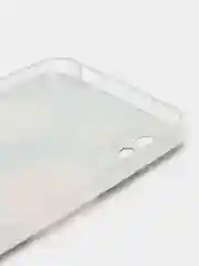 Кораллово-розовый силиконовый чехол на Xiaomi Redmi 9A / Сяоми Редми 9А прозрачный с рисунком, защита камеры