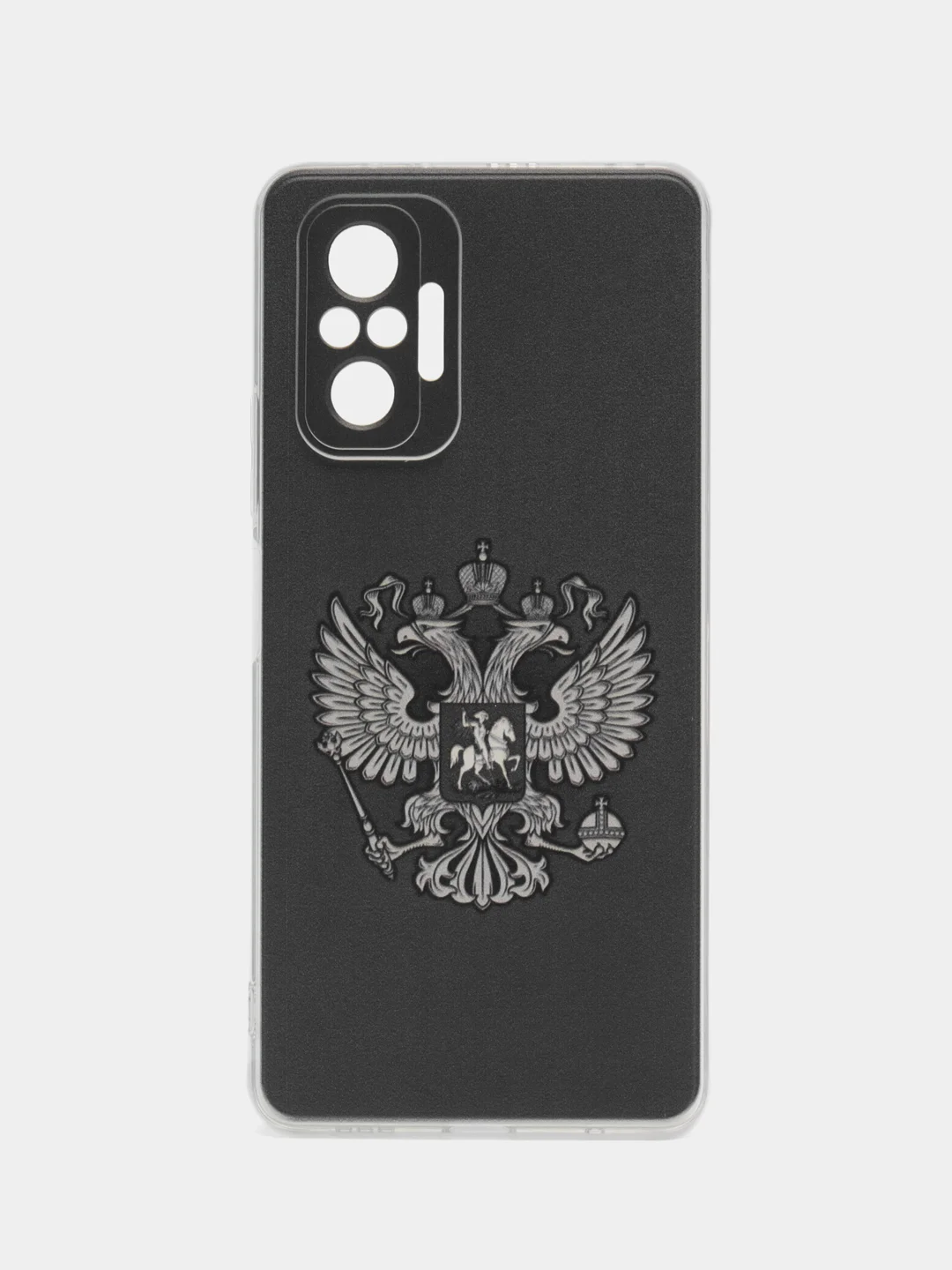 Приглушённый хаки чехол на Xiaomi Redmi Note 10 Pro / Сяоми Редми Нот 10 Про прозрачный, с рисунком