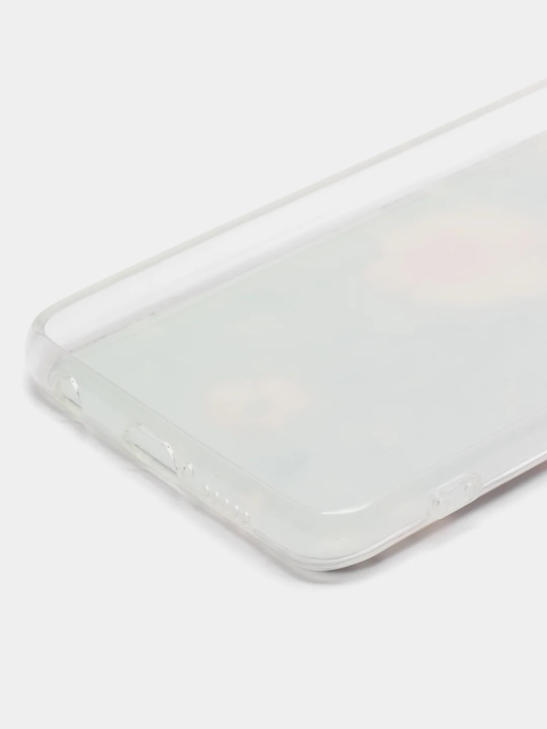 Кораллово-розовый силиконовый чехол на Xiaomi Poco X3/X3 Pro / Сяоми Poco X3/Х3 Про прозрачный, с рисунком