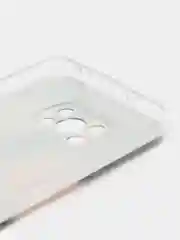 Кораллово-розовый силиконовый чехол на Xiaomi Poco X3/X3 Pro / Сяоми Poco X3/Х3 Про прозрачный, с рисунком