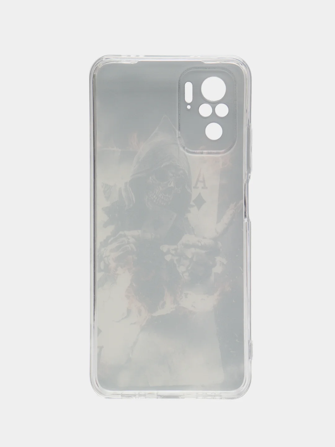 Тёмно-бирюзовый чехол на Xiaomi Redmi Note 10/Note 10S/Poco M5s / Сяоми Редми Нот 10/10С с рисунком