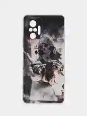 Песочный хаки чехол на Xiaomi Redmi Note 10 Pro / Сяоми Редми Нот 10 Про прозрачный, с рисунком