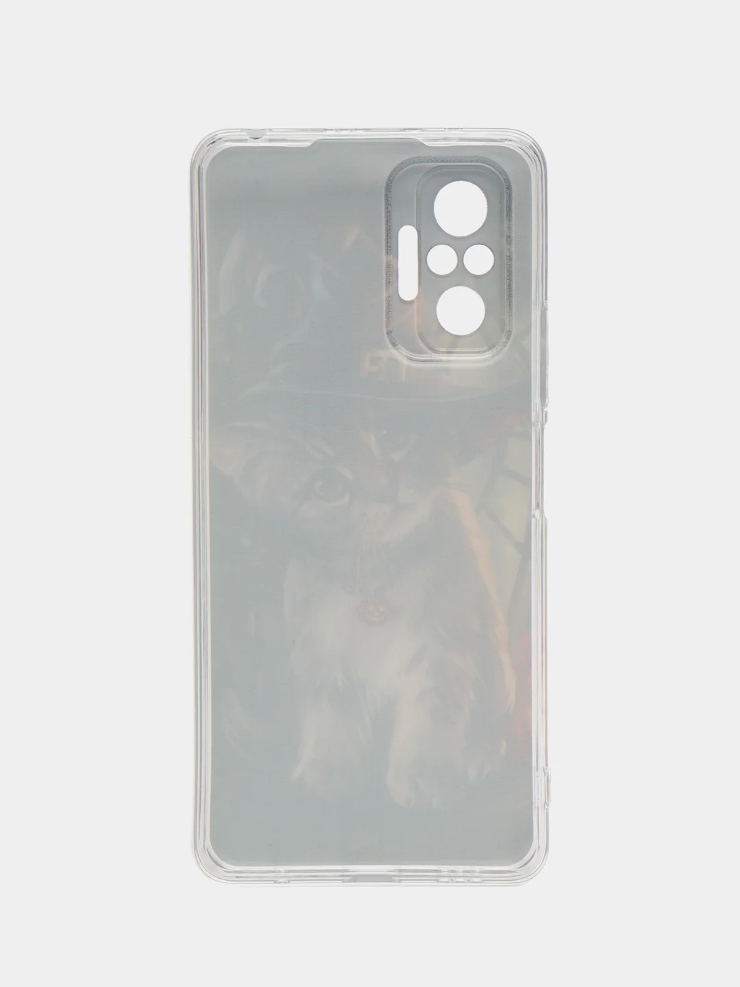 Медный чехол на Xiaomi Redmi Note 10 Pro / Сяоми Редми Нот 10 Про прозрачный, с рисунком