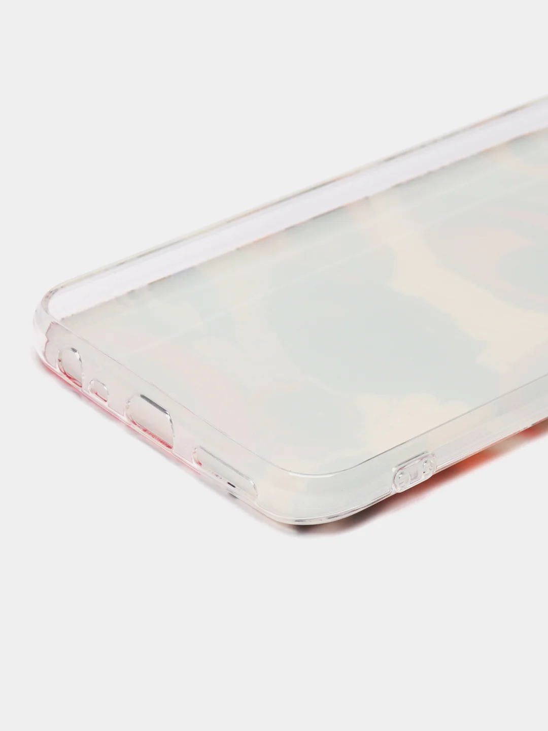 Кремовый силиконовый чехол на Xiaomi Redmi 8 / Сяоми Редми 8 прозрачный, с рисунком, защита камеры