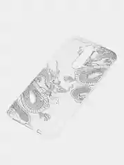 Пудровый силиконовый чехол на Xiaomi Redmi Note 8 Pro / Сяоми Редми Нот 8 Про прозрачный с рисунком