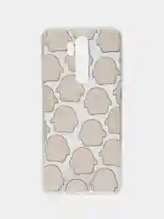 Манго силиконовый чехол на Xiaomi Redmi Note 8 Pro / Сяоми Редми Нот 8 Про прозрачный с рисунком