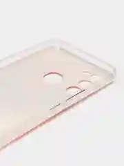 Оранжевый чехол на Tecno Spark Go 2022/8C/9 / Текно Спарк Гоу 2022/8С/9 прозрачный, с рисунком