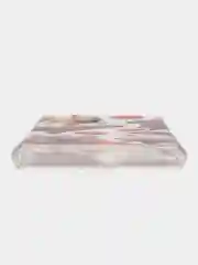 Терракотовый чехол на Samsung Galaxy S22 Ultra / Самсунг S22 Ultra прозрачный с рисунком, защита камеры