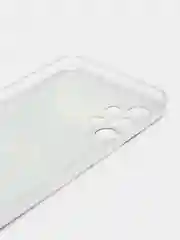 Синий меланж силиконовый чехол на Samsung Galaxy A13 4G / Самсунг А13 4G прозрачный, с рисунком