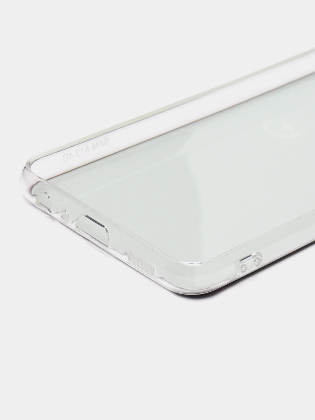 Шоколадный силиконовый чехол на Samsung Galaxy A13 4G / Самсунг А13 4G прозрачный, с рисунком