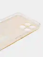 Горчичный силиконовый чехол на Honor X8 / Хонор Х8 прозрачный, с рисунком, защита камеры