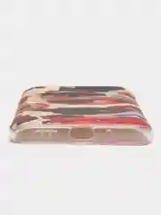 Кремовый силиконовый чехол на Xiaomi Redmi 9A / Сяоми Редми 9А прозрачный с рисунком, защита камеры