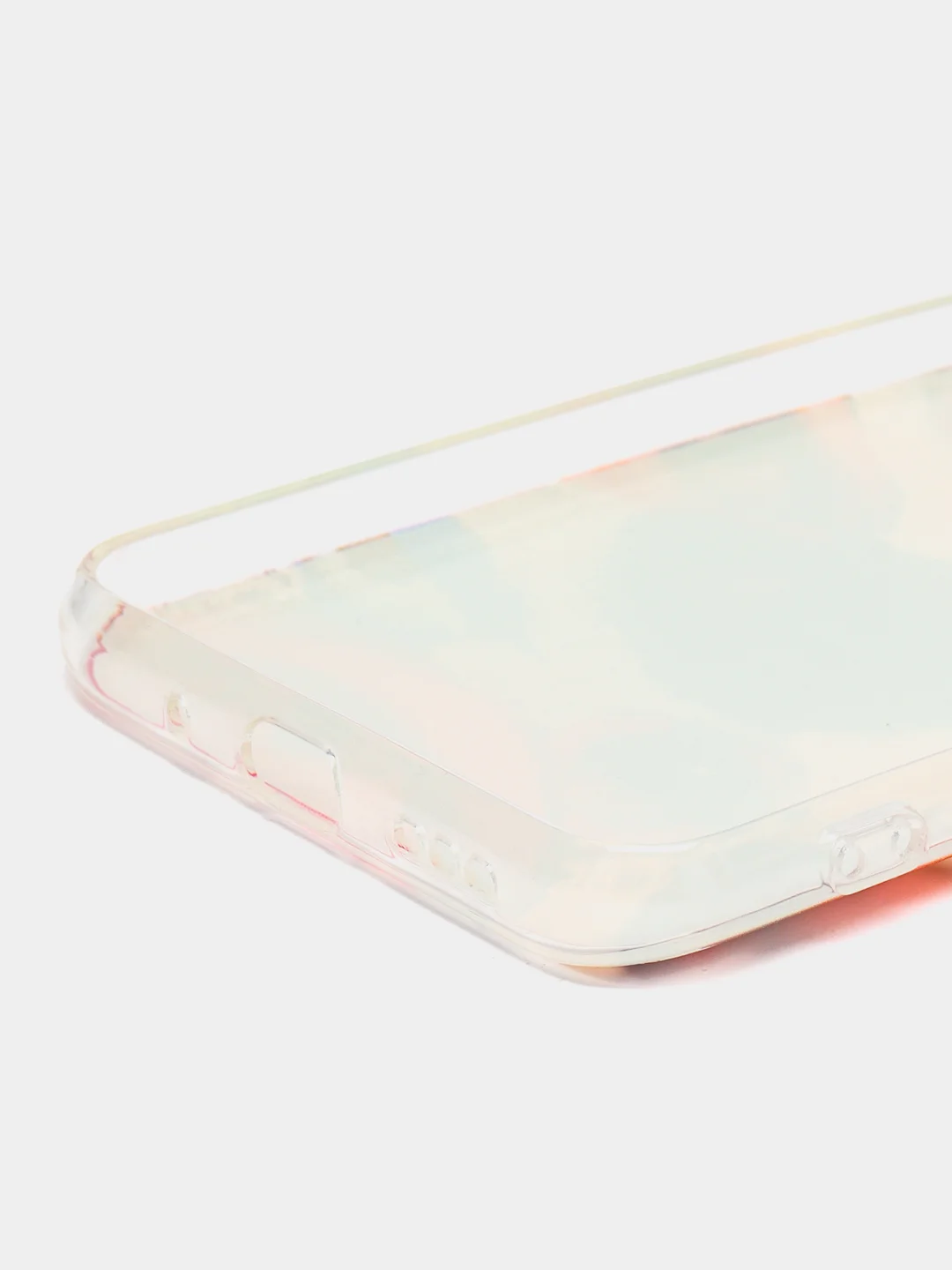 Кремовый силиконовый чехол на Xiaomi Redmi 9A / Сяоми Редми 9А прозрачный с рисунком, защита камеры