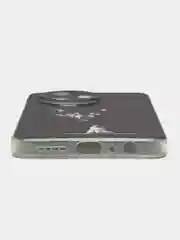 Серый чехол на Infinix Note 12 Pro 4G/Note 12 2023 / Инфиникс Нот 12 2023 прозрачный, с рисунком