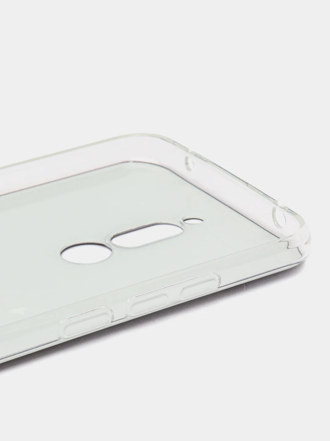 Серый меланж силиконовый чехол на Xiaomi Redmi 8 / Сяоми Редми 8 прозрачный, с рисунком, защита камеры